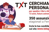Txt Spa ricerca personale per la sede di Ferrara