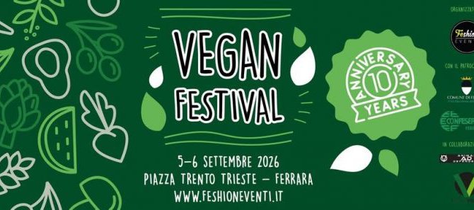 Vegan festival 5-6 settembre