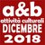 ARCHIBIBLIO: Attività Culturali DICEMBRE 2018