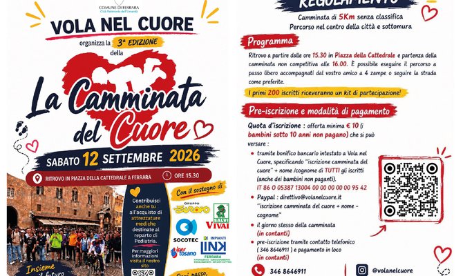 LA CAMMINATA DEL CUORE! - 12 settembre