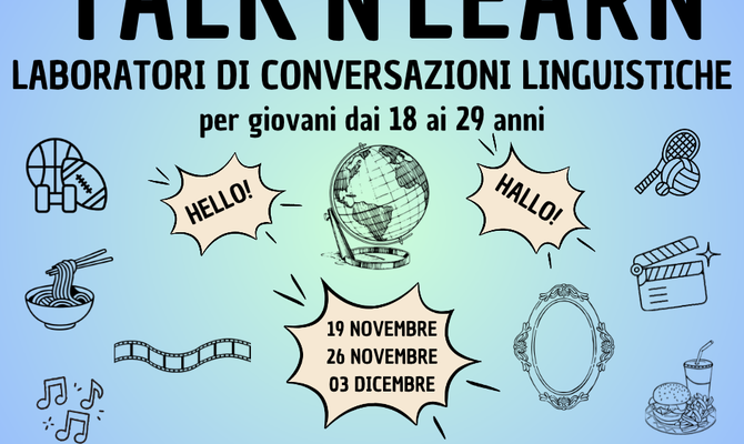 Laboratori linguistici Talk N’ Learn 2026 - Seconda edizione