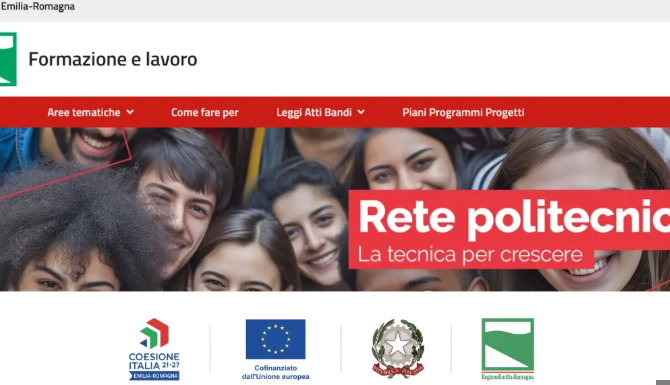 Corsi e Formazione - Regione Emilia Romagna