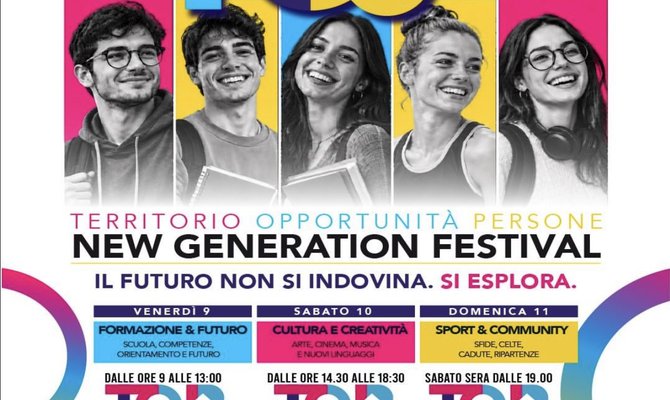 T.O.P. Festival 2026: tre giorni per le nuove generazioni, tra ospiti speciali e nuove sfide