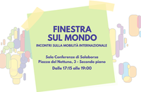 incontri "Finestra sul mondo" sulla mobilità internazionale 