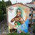 Marielle Franco mural painting by Alessio Bolognesi