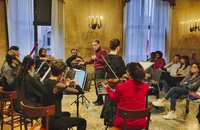 16 maggio 2026 |Gran finale di MiXXer: passeggiata musicale nei luoghi storici della città e concerto in Pinacoteca Nazionale a Palazzo Diamanti