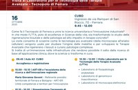 Visita al Laboratorio per le Tecnologie delle terapie avanzate