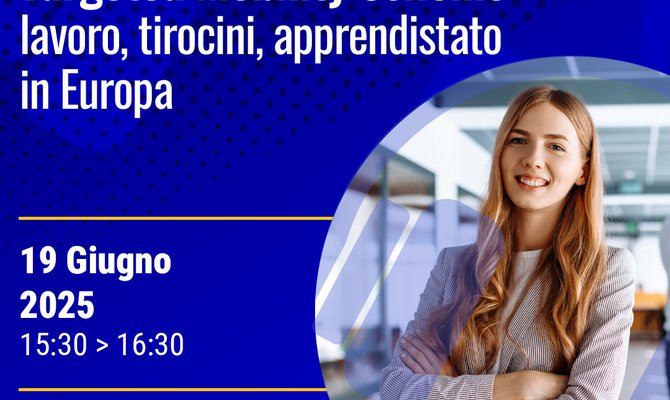 #EurodeskOnAir: Webinar per l'utenza 19/06 - EURES Targeted Mobility Scheme: lavoro, tirocini, apprendistato in Europa