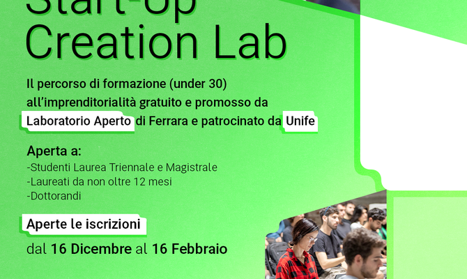Start up creation lab terza edizione