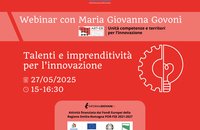 WEBINAR CON ART-ER: TALENTI E IMPRENDITIVITÀ PER L’INNOVAZIONE