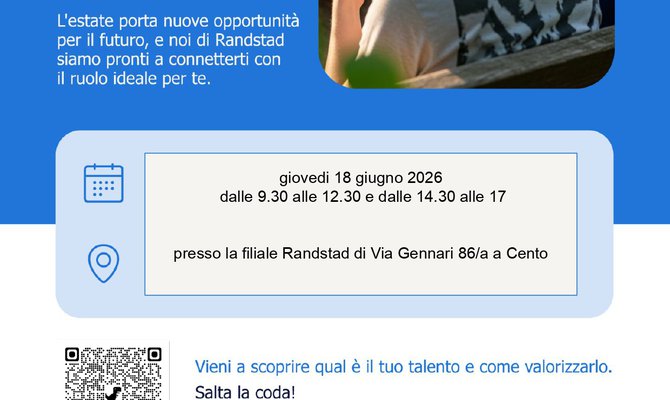 SUMMER RECRUITING DAY – RANDSTAD CENTO