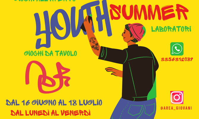 Youth Summer la proposta estiva di Area Giovani